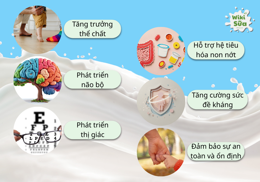 Công dụng nổi bật của sữa Similac pha sẵn đối với trẻ nhỏ