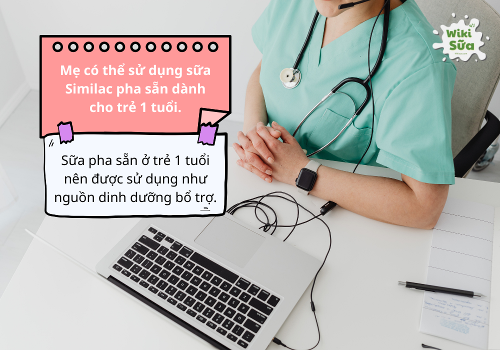 Tìm hiểu sữa Similac pha sẵn cho trẻ 1 tuổi dùng có phù hợp không