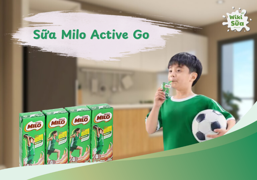 Sữa hộp tăng trưởng chiều cao cho tuổi dậy thì Milo Active Go 