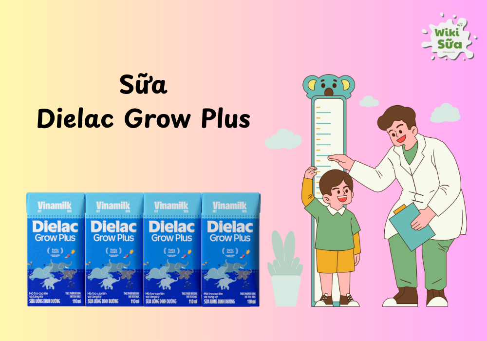 Sữa tăng trưởng chiều cao cho trẻ dậy thì Dielac Grow Plus