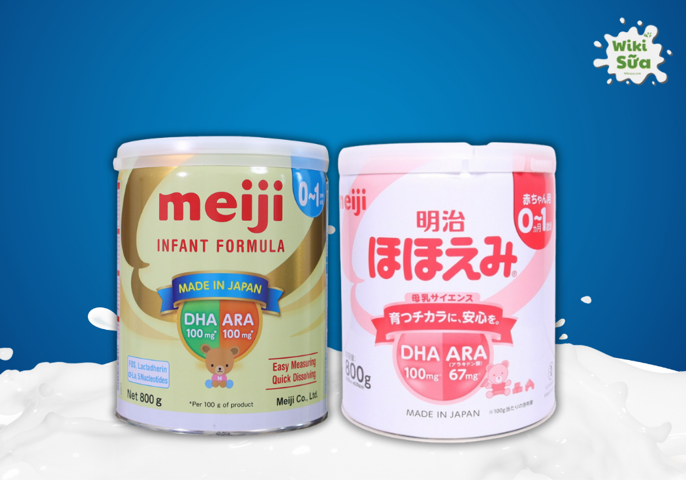 Sữa Meiji Infant Formula 0-1 cho trẻ 0-1 tuổi