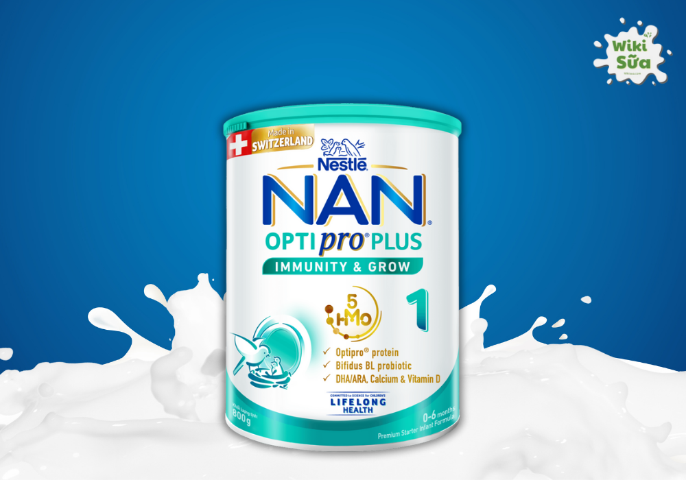 Sữa NAN Optipro Plus số 1 cho trẻ 0-6 tháng