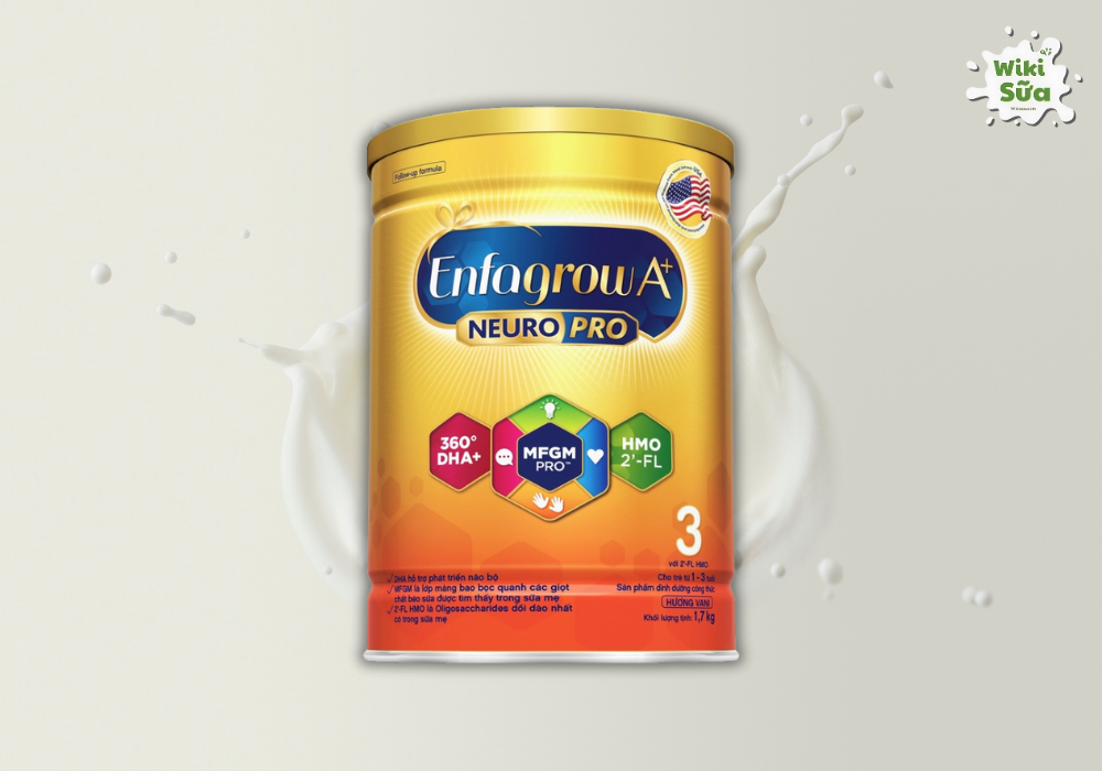 Sữa Enfagrow A+ NeuroPro 3 cho trẻ từ 1-3 tuổi