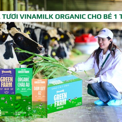 Sữa tươi Vinamilk Organic cho bé 1 tuổi có tốt không?