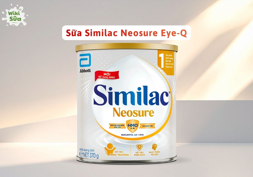 Similac Neosure Eye-Q là giải pháp dinh dưỡng cho bé sinh non, giúp bé khỏe mạnh, thông minh và phát triển cân đối