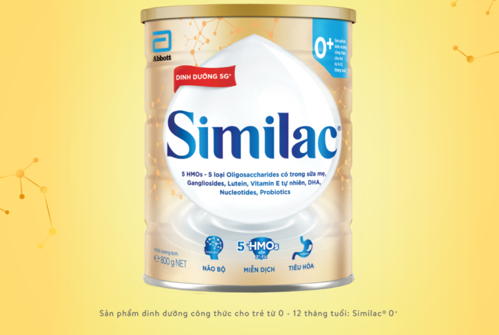 Sữa Similac® 0+ 800g cho trẻ từ 0–12 tháng tuổi
