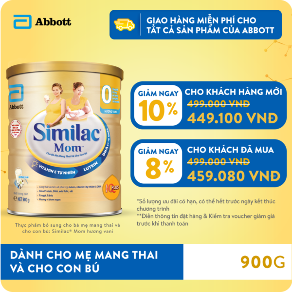sữa Similac® Total Comfort 0+ 360g cho trẻ từ 0–12 tháng tuổi