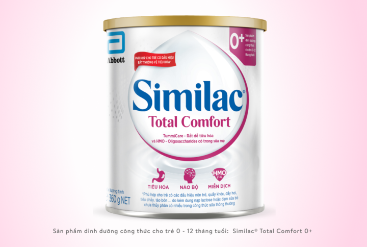 sữa Similac® Total Comfort 0+ 360g cho trẻ từ 0–12 tháng tuổi