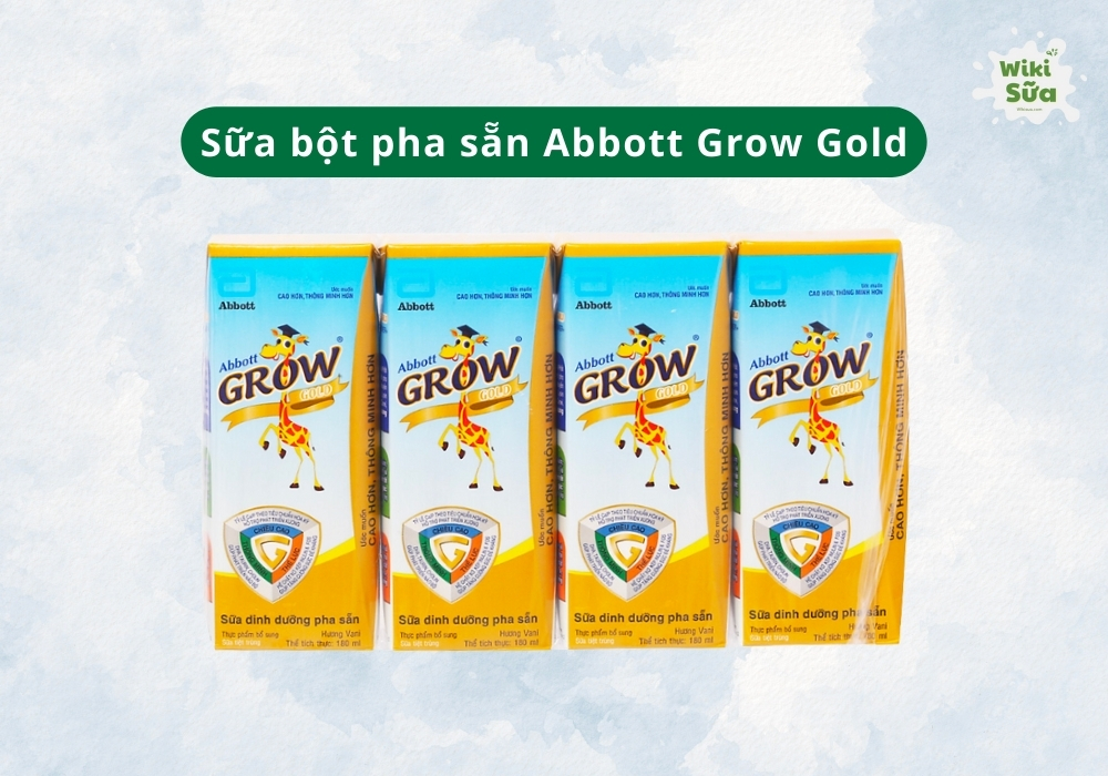 Sữa hộp hươu cao cổ pha sẵn cho bé Abbott Grow Gold