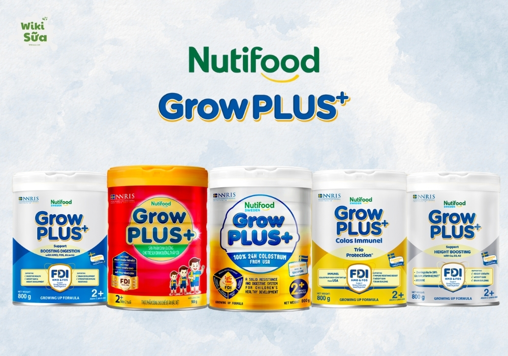 Sữa Nutifood GrowPLUS+ được nhiều phụ huynh lựa chọn nhờ chất lượng ổn định và hỗ trợ phát triển toàn diện cho trẻ.