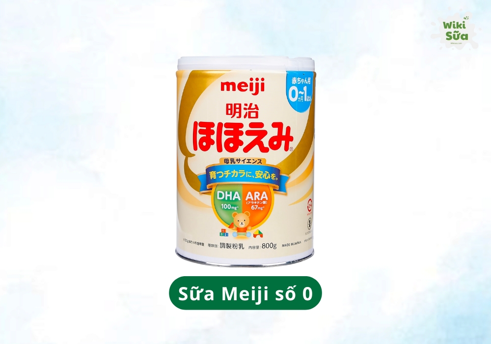 Sữa Meiji số 0 là dòng sữa công thức cho trẻ sinh non từ 0-12 tháng tuổi, được nhiều mẹ Việt Nam tin dùng