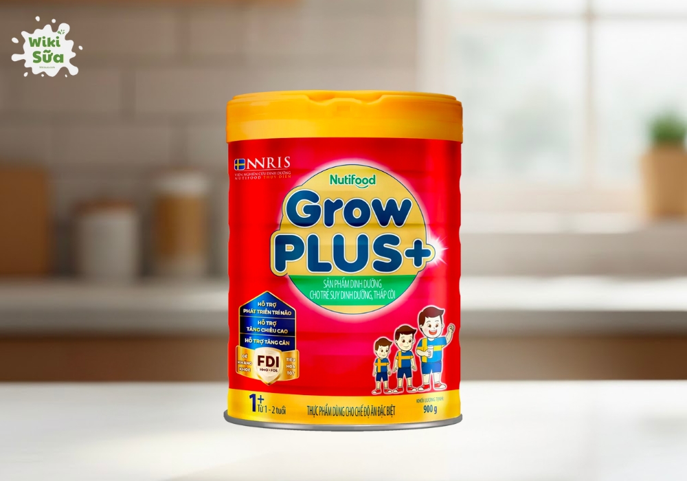 Sữa GrowPLUS+ Đỏ +1 900g (trẻ từ 1-2 tuổi)