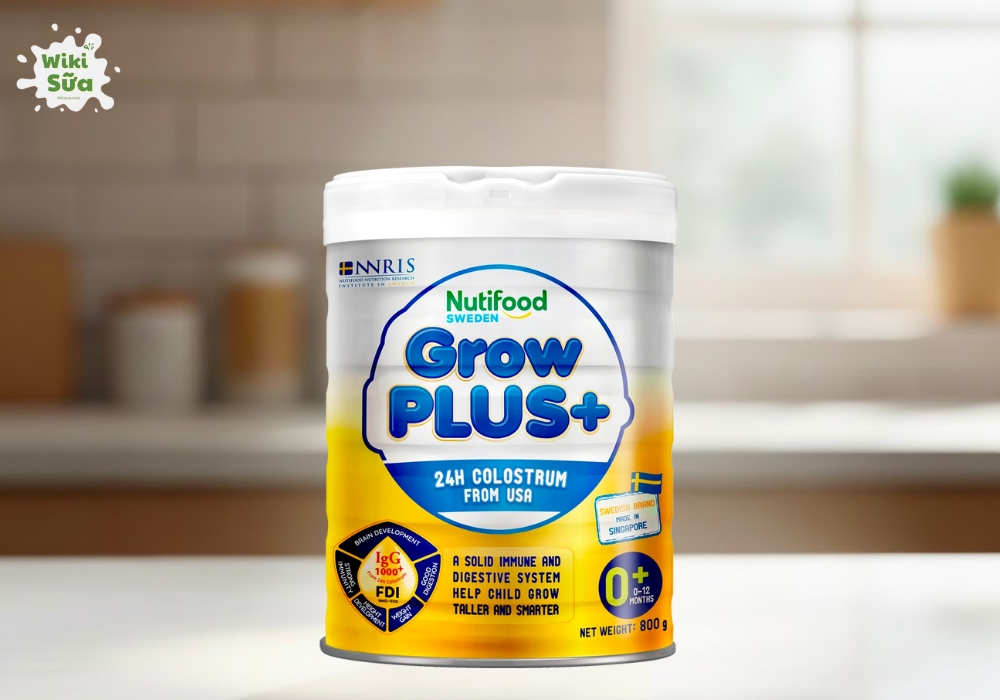 Sữa GrowPLUS+ Sữa non vàng 0+ 800g (trẻ từ 0-12 tháng tuổi)