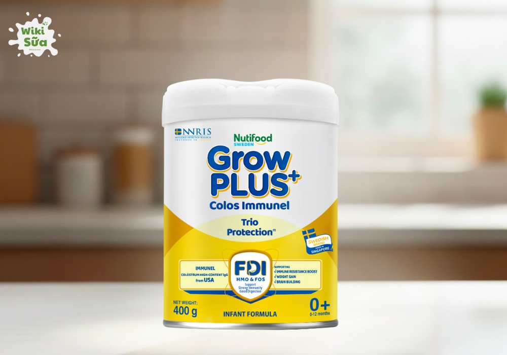 Sữa GrowPLUS+ Colostrum Immunel 0+ 800g (trẻ từ 0-12 tháng tuổi).