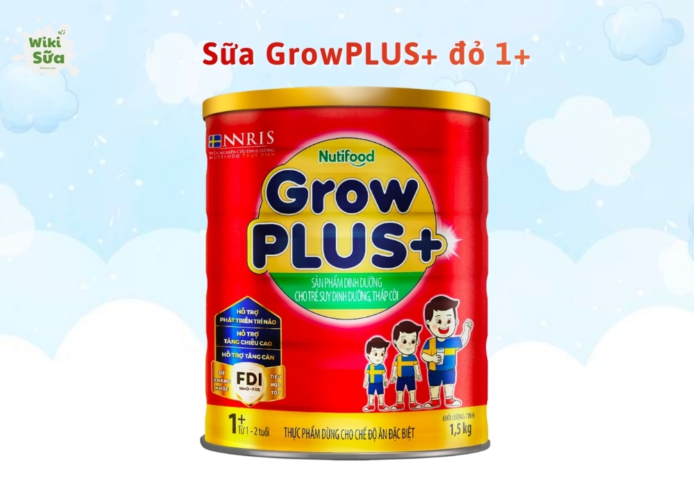 Sữa Grow Plus Suy Dinh Dưỡng 1+ cho trẻ từ 1-2 tuổi