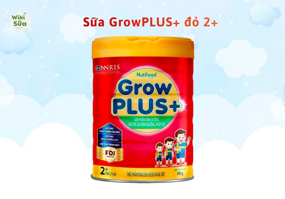 Sữa GrowPLUS+ Suy Dinh Dưỡng 2+ cho trẻ từ 2 tuổi