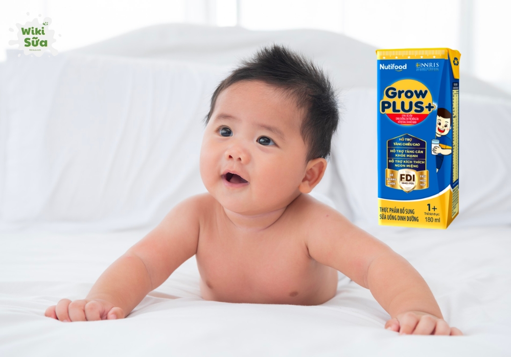 Sữa Nutifood Grow Plus Xanh được đánh giá cao vì hiệu quả rõ rệt trong việc cải thiện tình trạng thiếu cân ở trẻ em Việt Nam