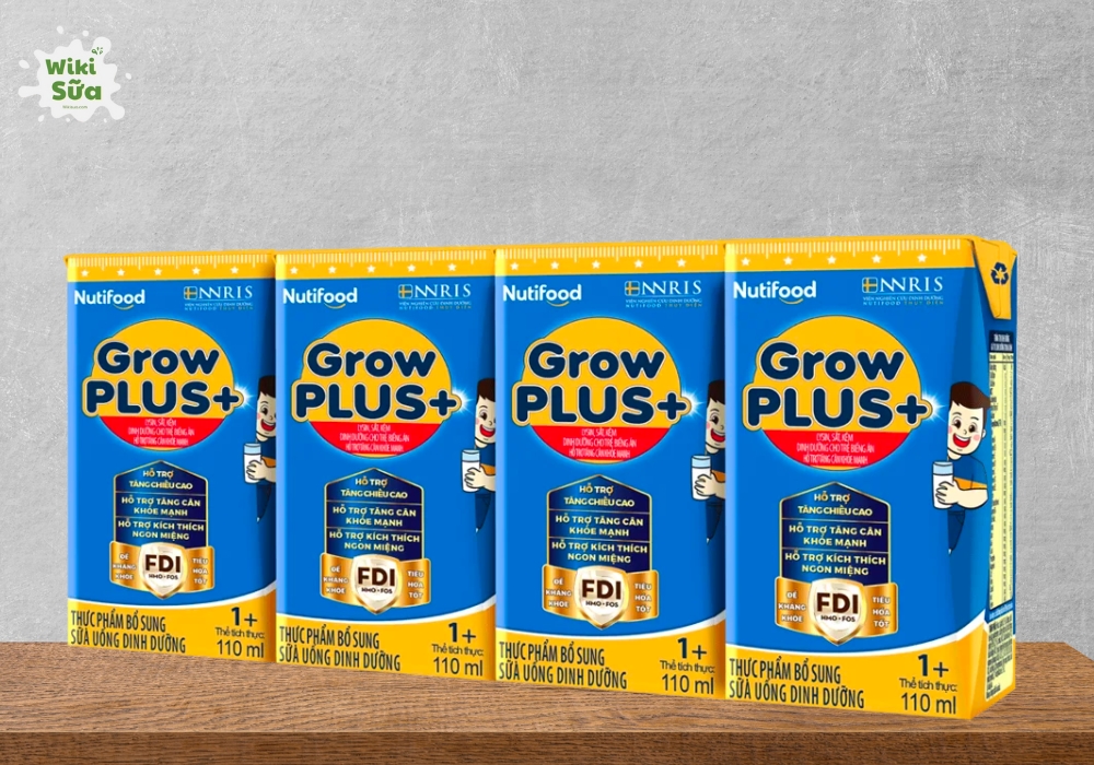 Sữa Nutifood Grow Plus xanh 1+