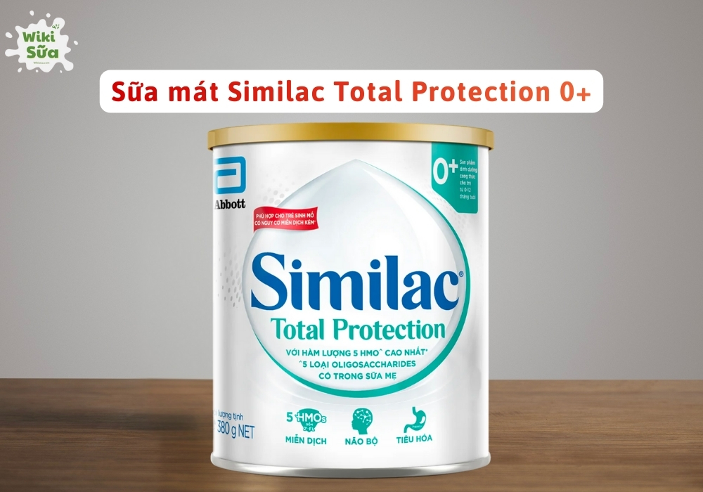 Sữa mát Similac Total Protection 0+ giảm táo bón