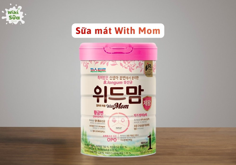 Sữa mát With Mom Hàn Quốc