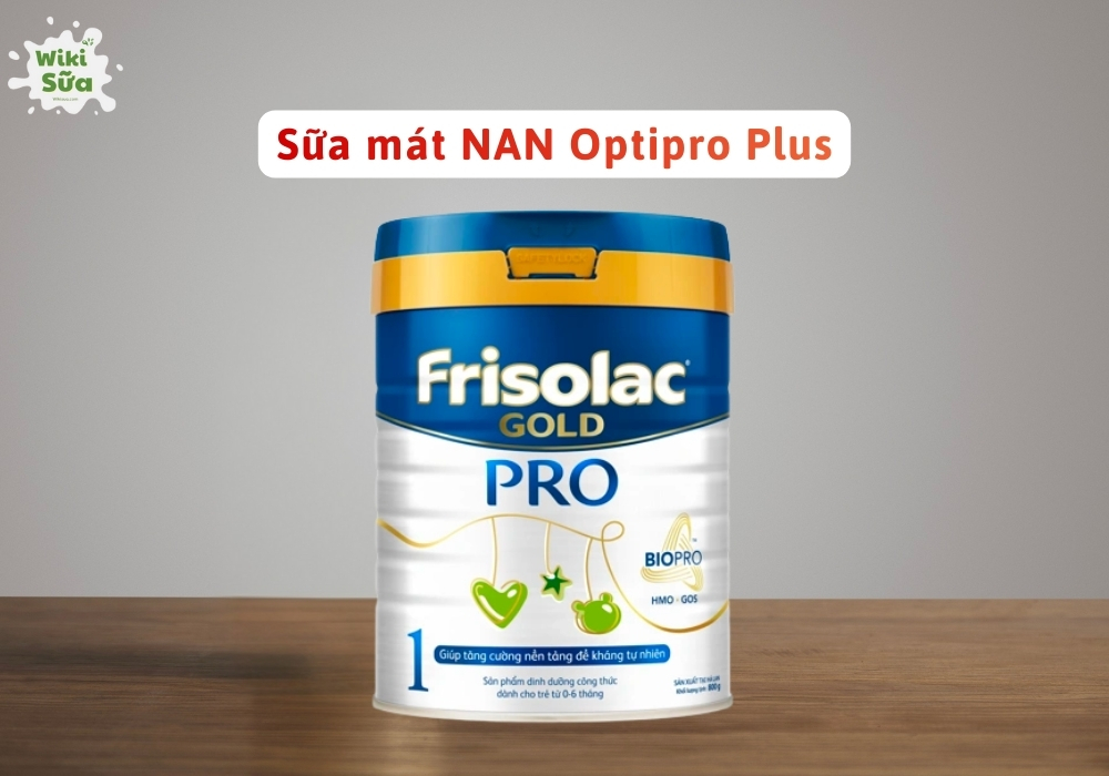 Sữa Frisolac Gold Pro dành cho trẻ sơ sinh và trẻ dưới 6 tháng cần hệ tiêu hóa khỏe, tăng cân ổn định, phát triển trí não và sức đề kháng tự nhiên