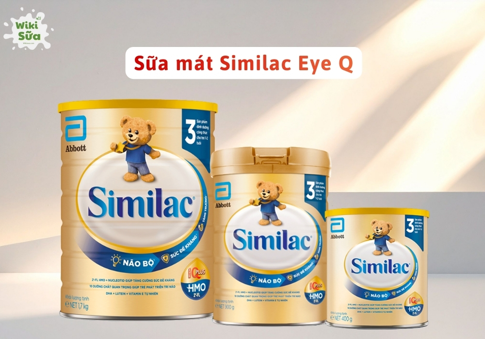 Sữa Similac Eye Q giảm táo bón, tăng miễn dịch