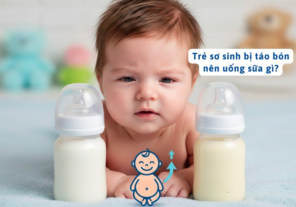 Sữa mát giúp trẻ sơ sinh bị táo bón phát triển khỏe mạnh, cân nặng và chiều cao đạt chuẩn, đồng thời duy trì hệ tiêu hóa ổn định