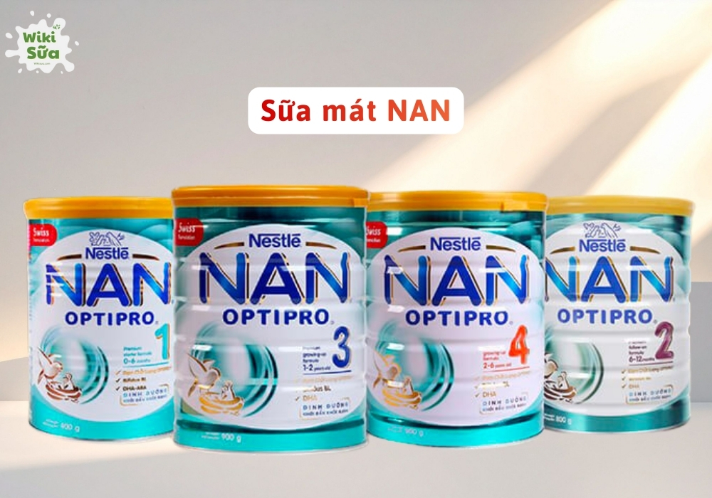 Sữa NAN chứa đạm chất lượng cao Optipro và lợi khuẩn Bifidus BL giúp trẻ dễ tiêu hóa, giảm táo bón, đầy bụng và tăng cường sức đề kháng