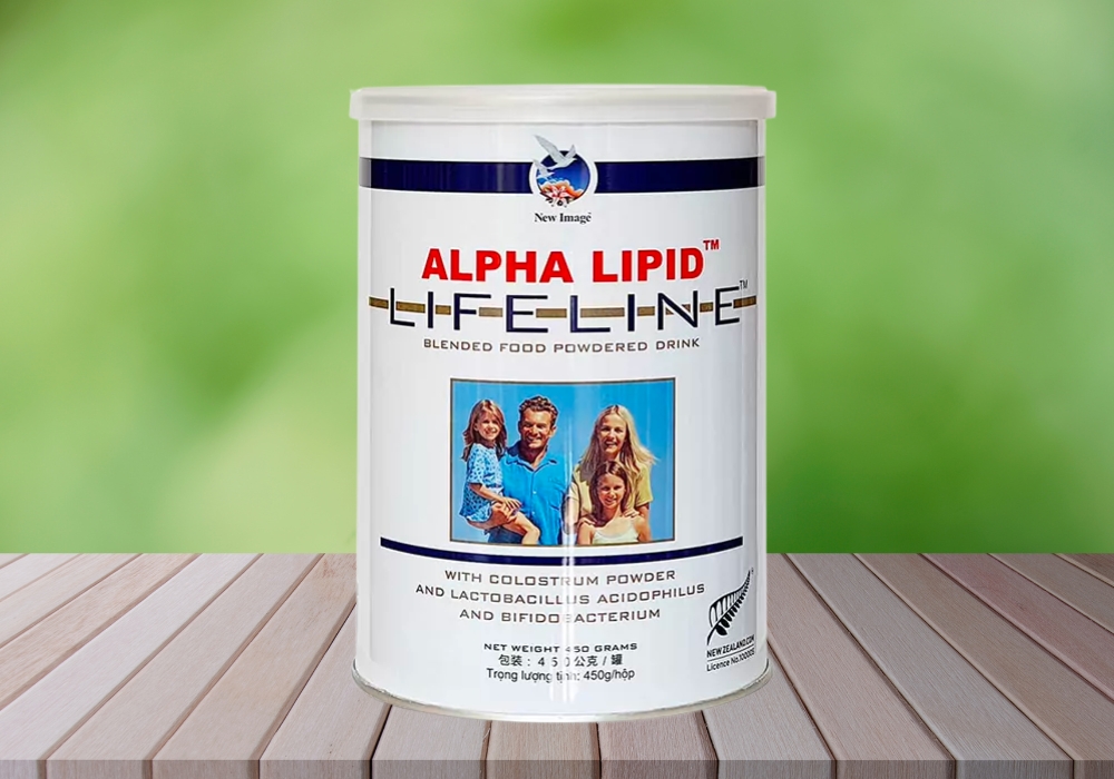 Sữa non Alpha Lipid Lifeline bổ sung dinh dưỡng cần thiết cho cơ thể, tăng cường sức khỏe và đề kháng