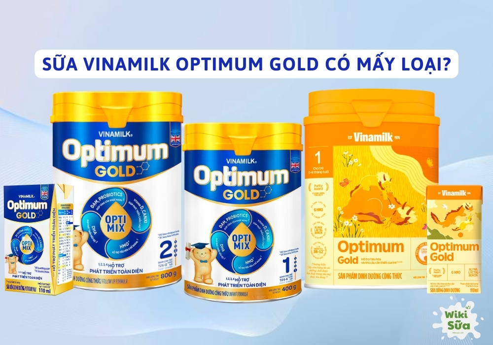 Sữa Optimum Gold là dòng sữa công thức cao cấp của Vinamilk, được nhiều bà mẹ Việt tin dùng cho con từ sơ sinh đến 6 tuổi