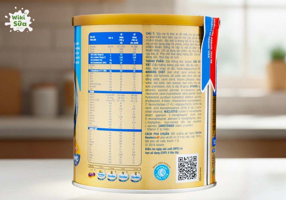 Sữa Similac Newborn giúp bé cung cấp nền tảng dinh dưỡng toàn diện trong giai đoạn đầu đời