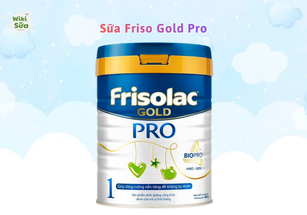 Sữa Friso Gold Pro tốt cho hệ tiêu hóa trẻ sơ sinh