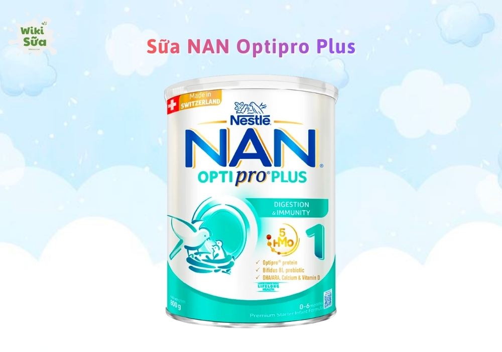 Sữa NAN Optipro Plus tốt cho trẻ bị rối loạn tiêu hóa