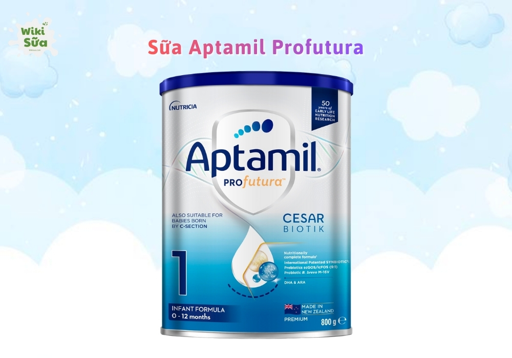 Sữa Aptamil Profutura tốt cho tiêu hóa của trẻ nhỏ.