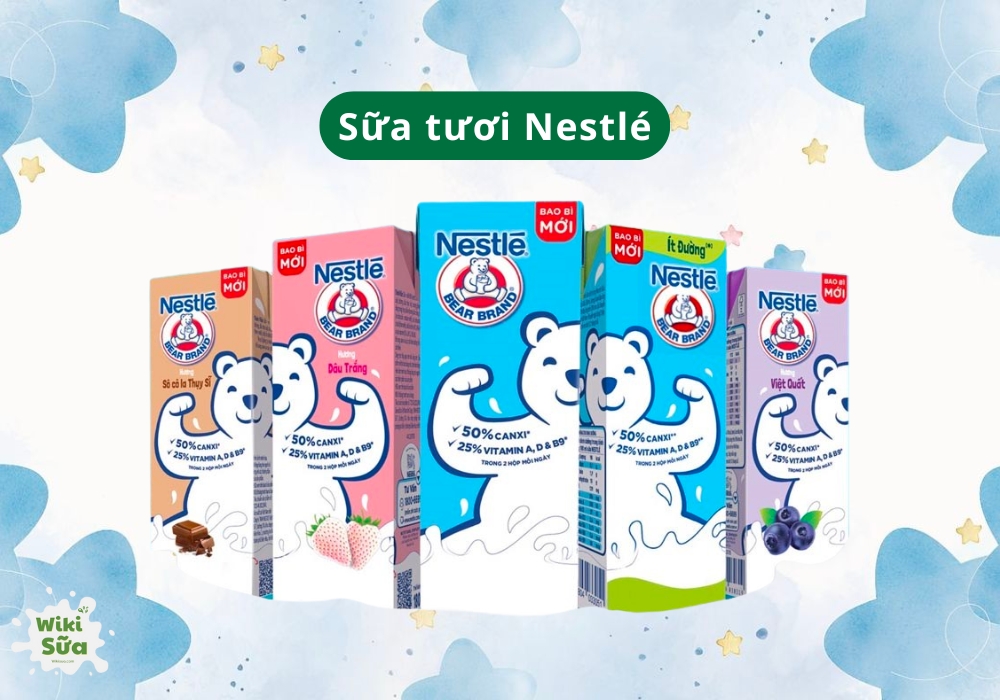Sữa tươi nào tốt cho bé 2 tuổi - Nestlé