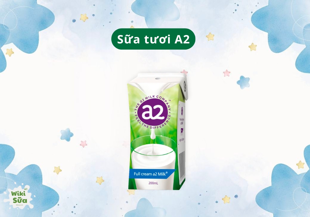 Sữa tươi A2 tăng cân cho bé