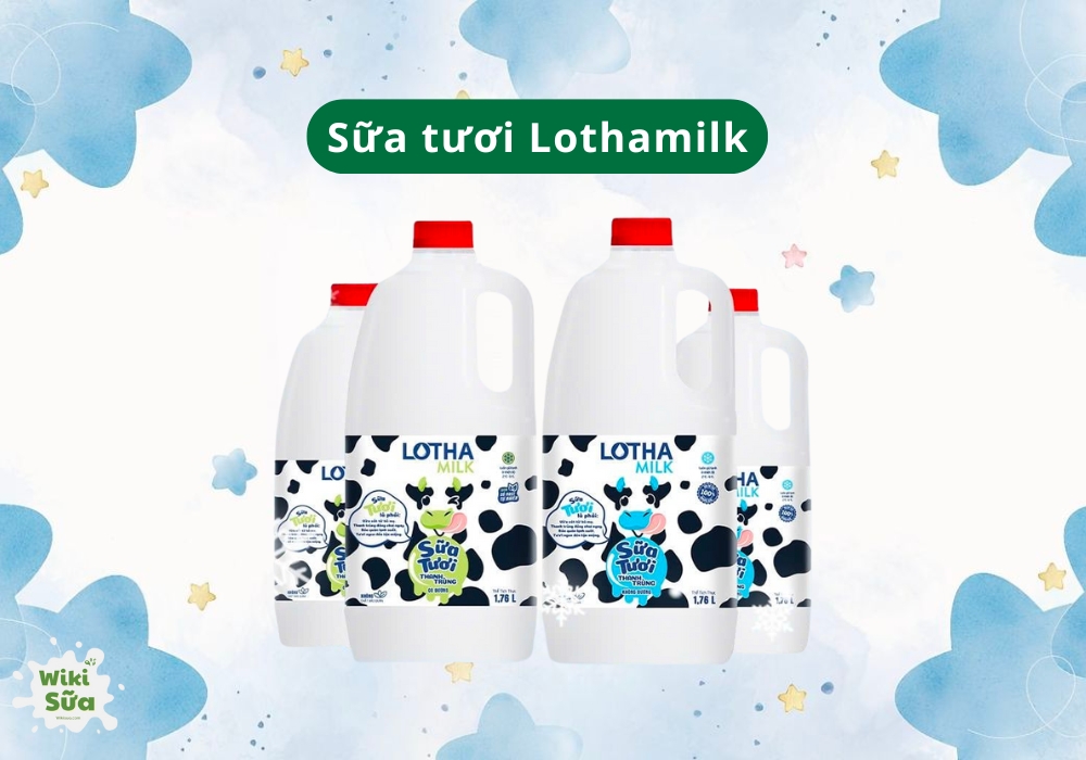 Sữa tươi tốt cho trẻ Long Thành - Lothamilk