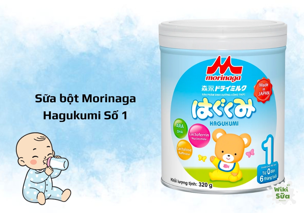 Sữa bột Morinaga là dòng sữa công thức dành cho trẻ sơ sinh.