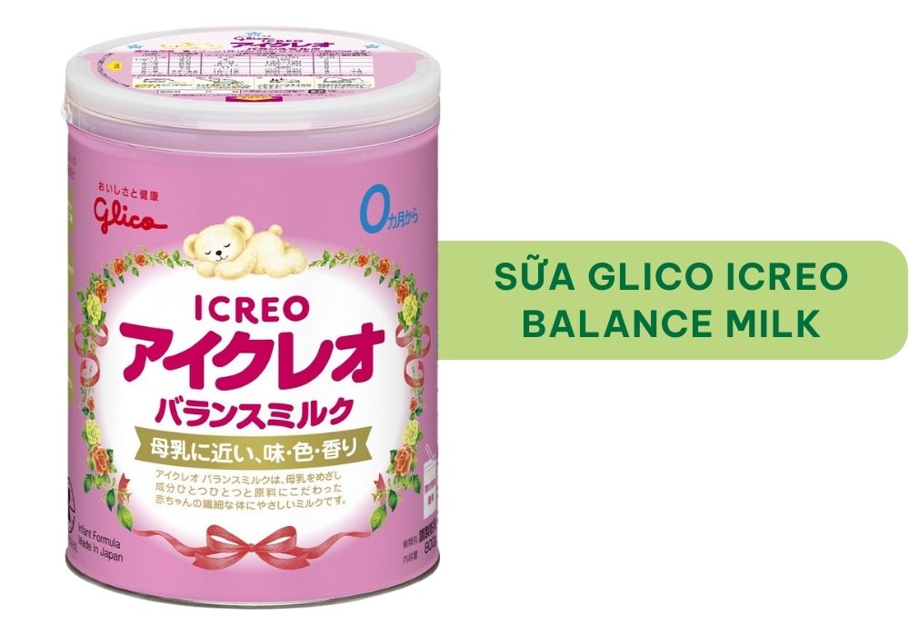 Sữa Glico Icreo Balance Milk