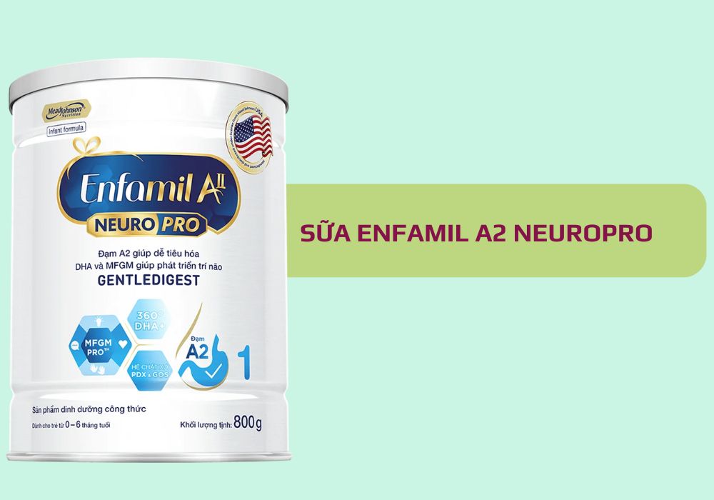 Sữa Enfamil A2 NeuroPro (0-12 tháng)
