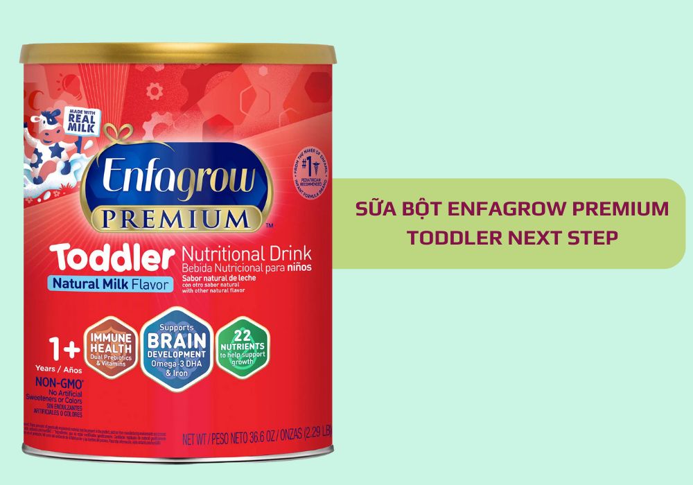 Sữa bột Enfagrow Premium Toddler Next Step (Số 3)