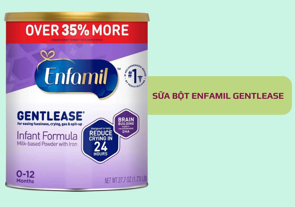Sữa bột Enfamil Gentlease