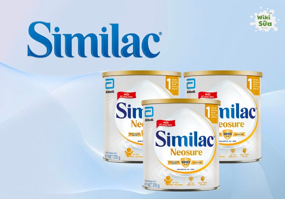 Sữa Similac Neosure là dòng dinh dưỡng cao năng lượng của Abbott Mỹ, thiết kế cho trẻ sinh non, nhẹ cân hoặc suy dinh dưỡng 0–12 tháng.
