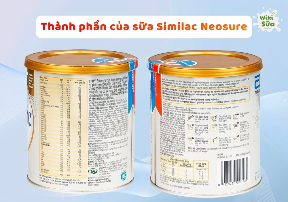 Similac Neosure giúp trẻ tăng cân đều, phát triển trí não, thị giác và miễn dịch, là lựa chọn tin cậy cho bé sinh non hoặc nhẹ cân