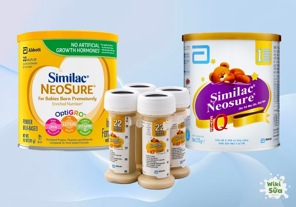 Sữa Similac Neosure có mấy loại?