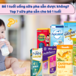 Bé 1 tuổi uống sữa pha sẵn được không