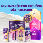 Hướng dẫn cách pha sữa PediaSure đúng