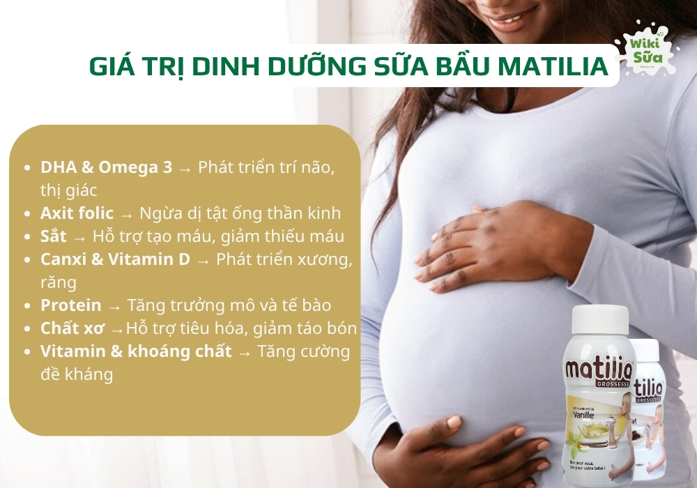 Sữa bầu Matilia có tốt không?