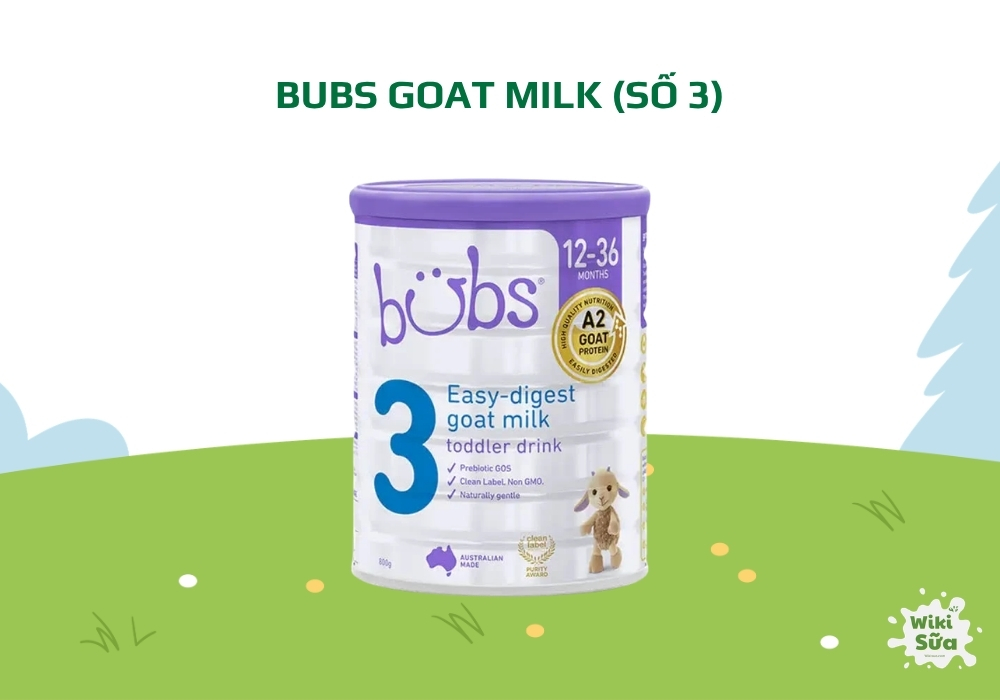 Bubs Goat Milk (số 3)