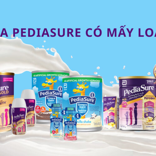 Sữa PediaSure có mấy loại? Loại nào tốt nên cho bé uống?